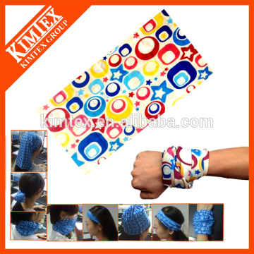 Branded customized cheap multifunctional head bandanas